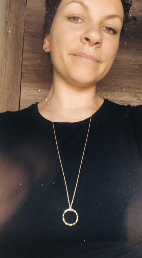 Kette mit Anhänger - Ring – Bild 3