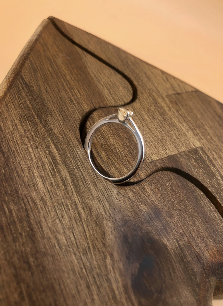 Verlobungsring Edeltopas