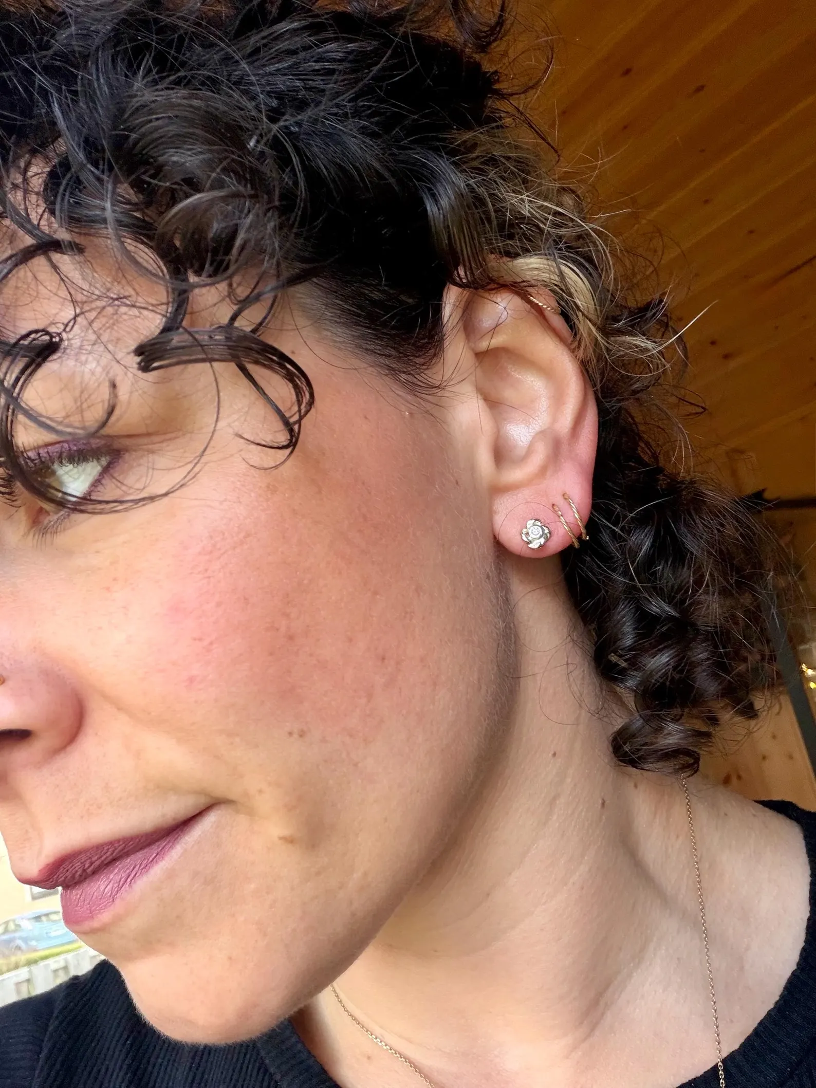 Ohrstecker silber - Diamant – Bild 5